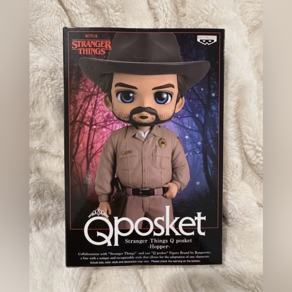 Banpresto 17888 Stranger Things Hopper Q posket Figure